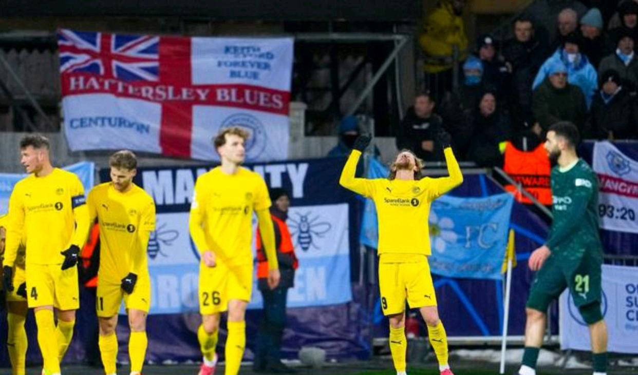 欧冠联赛第7轮：曼城客场1-3惨败博德闪耀，遭遇双连败警示